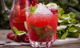 Малиновый лимонад