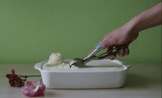 Сливочное мороженое