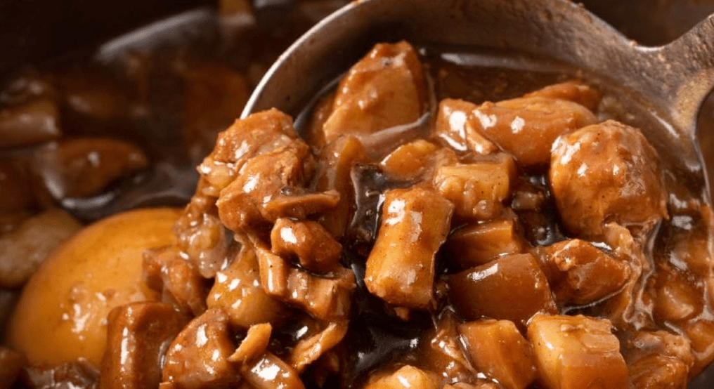 Свинина в карамельном соусе