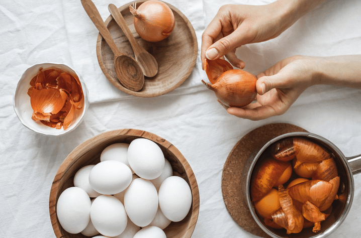 Натуральные красители для яиц