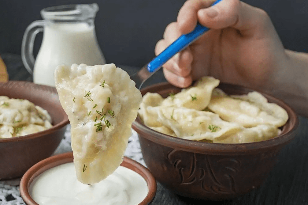 Вареники с капустой