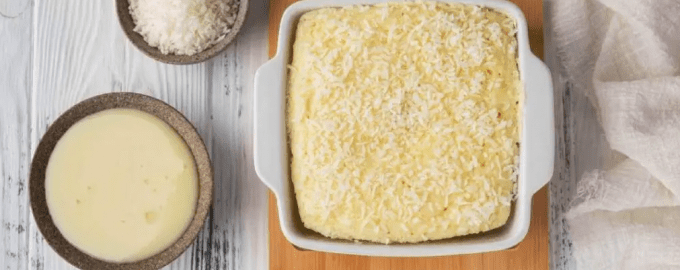 Диетический кокосовый торт