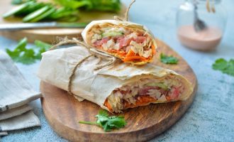 Блюда из лаваша