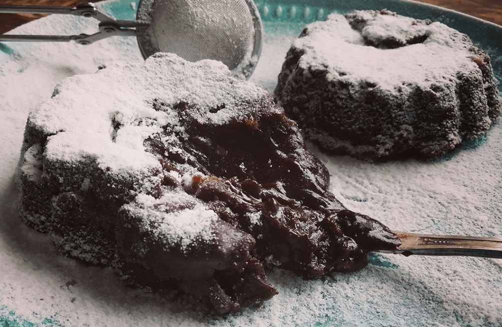 Шоколадный фондан