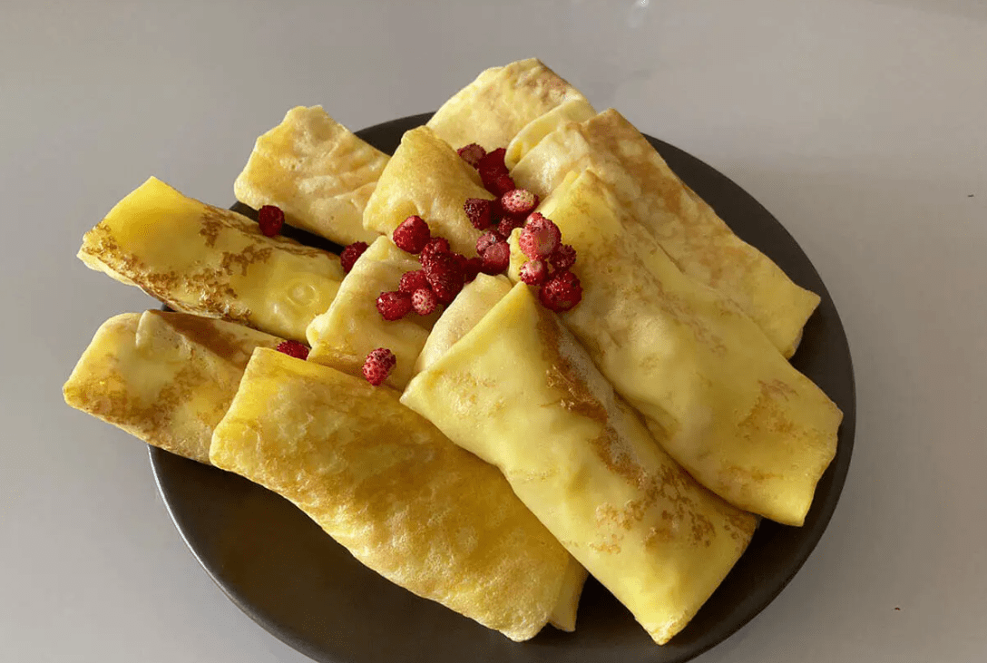 Блинчики с творогом