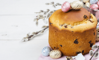 Пасха на сметане