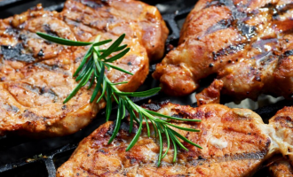 Шашлык из свиной шеи